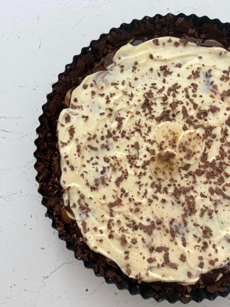 Banoffee Pie with Dulce de Leche