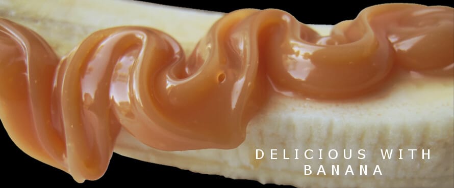 banana and onda-onda dulce de leche