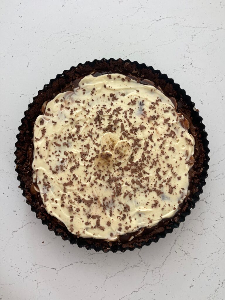 Banoffee Pie with Dulce de Leche