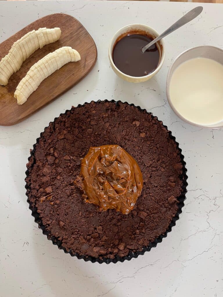 Banoffee Pie with Dulce de Leche