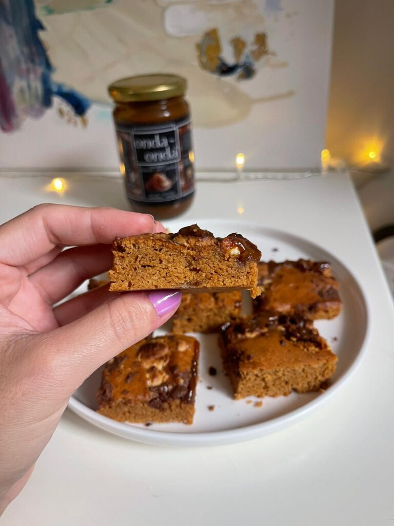 Dulce de leche brownies recipe
