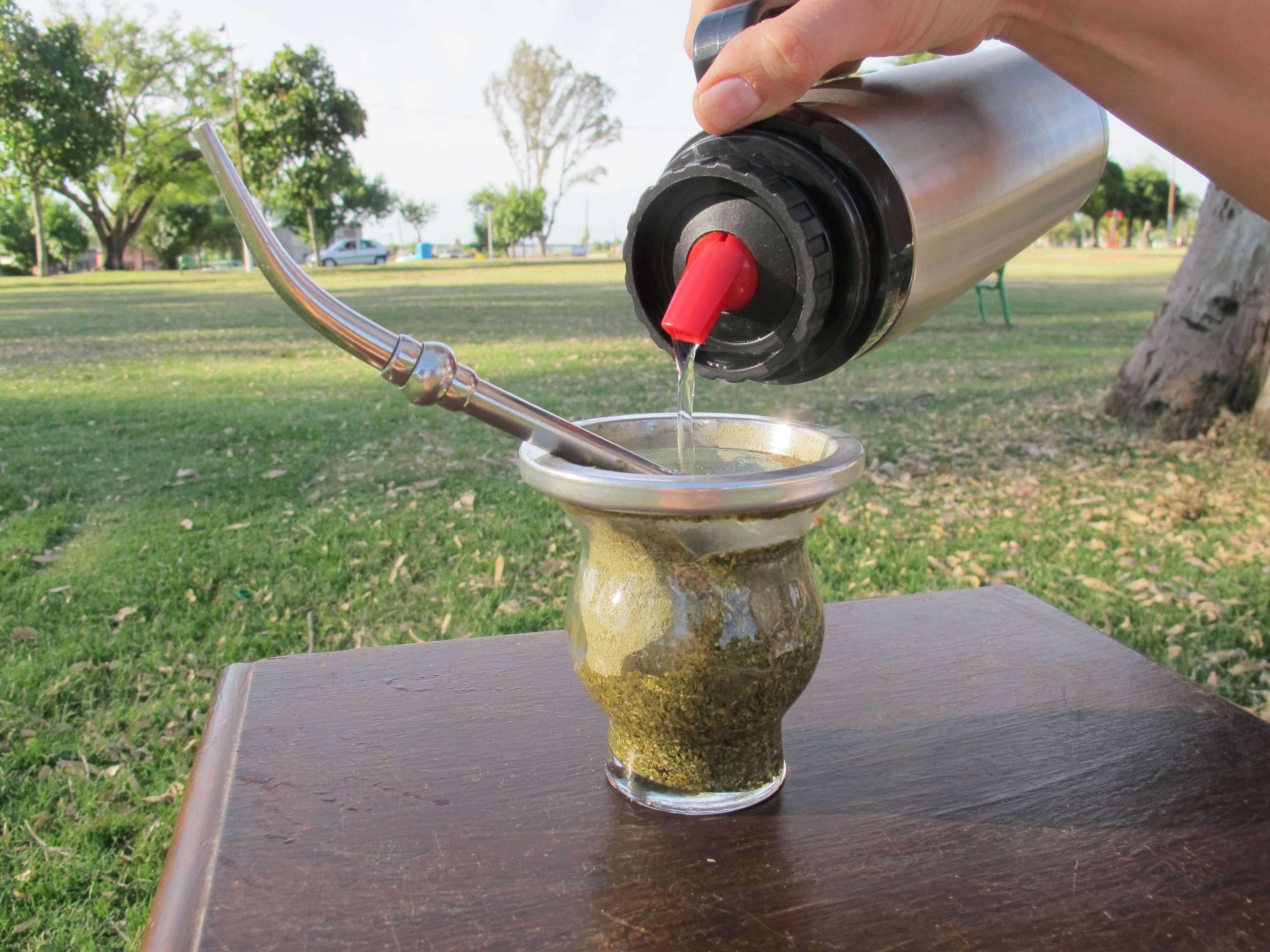 how to prepare yerba mate add hot water