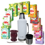 CBSe Terere Starter Kit 2L Thermos 11 Flavours Yerba Mate Bundle