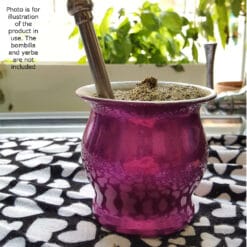 aluminium mate cup to drink yerba mate