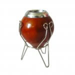 Uruguayan Mate Gourd With Stand