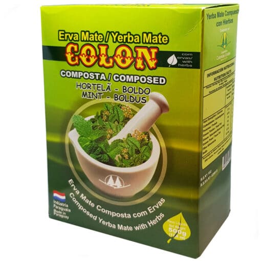 yerba mate Colon Mint and Boldo