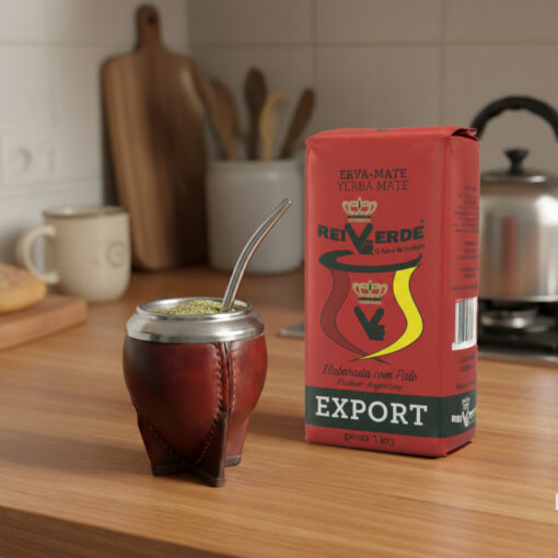 Rei Verde Export Yerba Mate con Palo | Smooth Brazilian Mate
