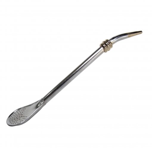 Bombilla: Decorative with gold tip - Image 2