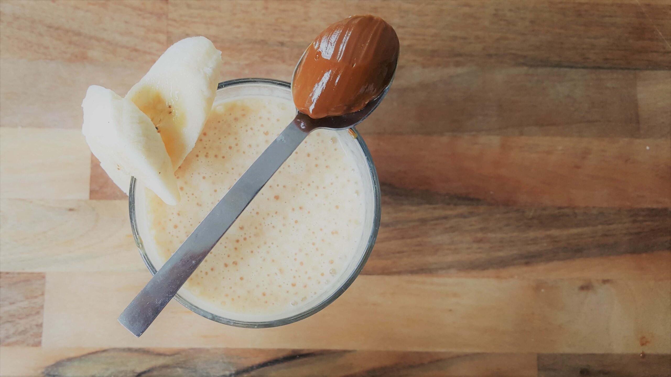 Banana and Dulce de Leche Smoothie