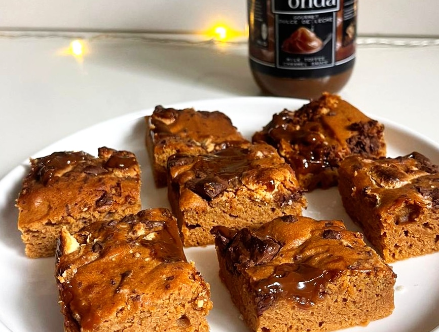 Dulce de leche brownies recipe