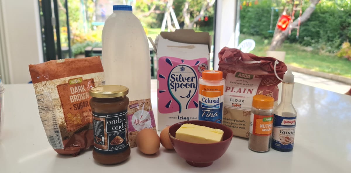 dulce de leche doughnuts ingredients