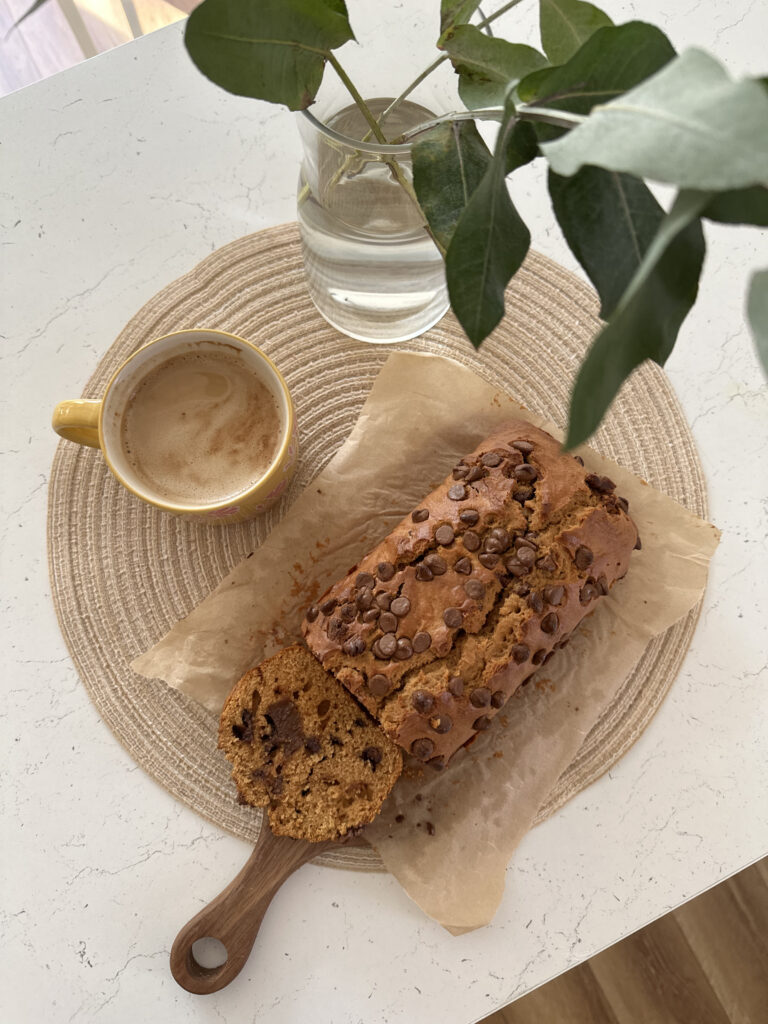 dulce de leche loaf cake