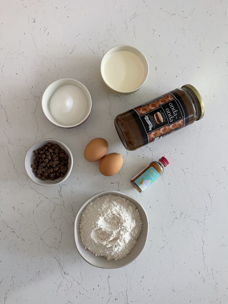 dulce de leche loaf cake