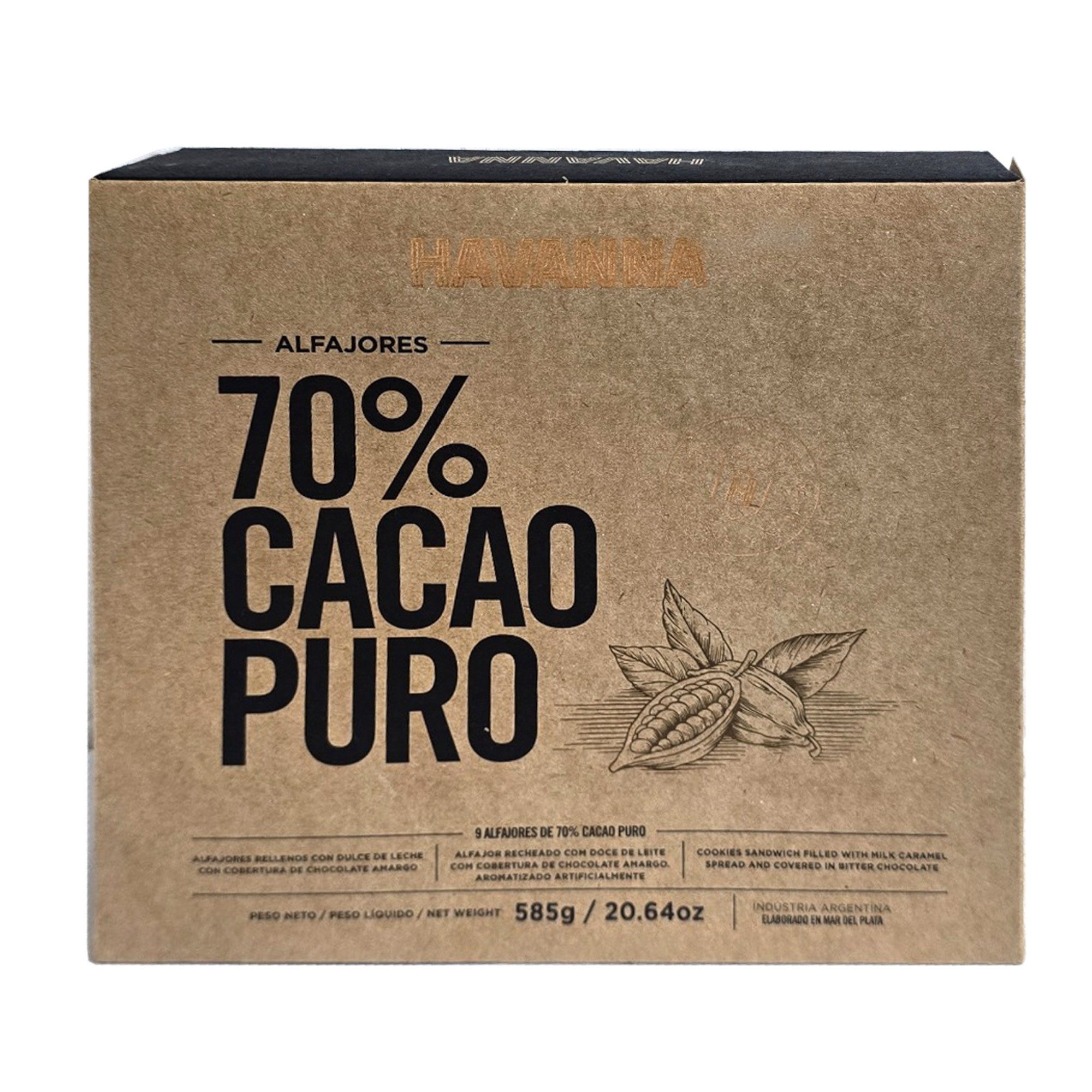 Havanna Alfajores 70% Cacao