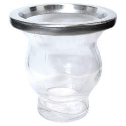 Starter Kit Clear Glass Mate Flat Base with Bombilla - Image 5