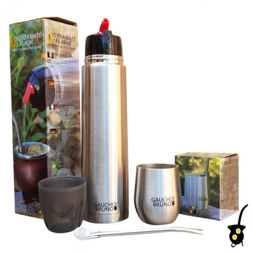 stainless steel accessory kit for yerba mate