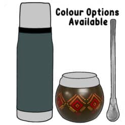 Mate for One kit – compact thermal yerba mate set