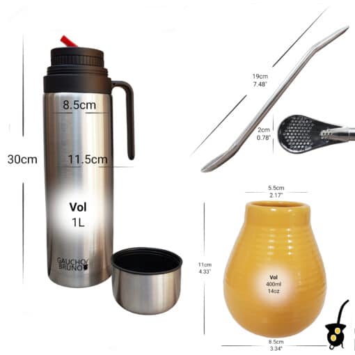 yerba mate ceramic starter set