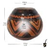 Tribal guarani ceramic mate cup