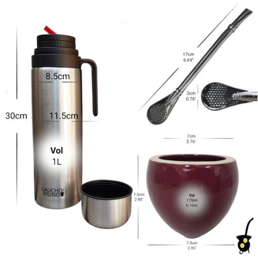 Small Ceramic Yerba Mate Starter Set