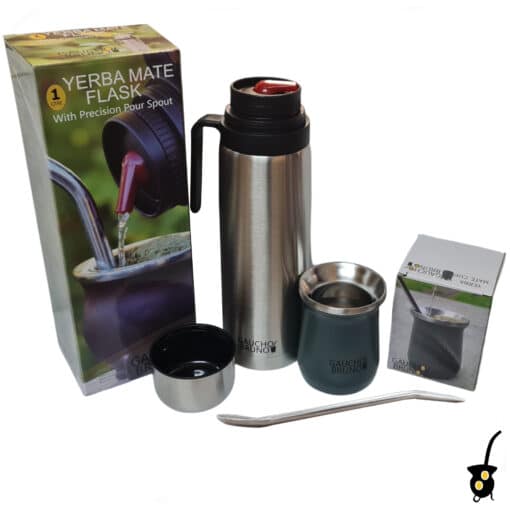 Industrial Stainless Steel Yerba Mate Starter Set