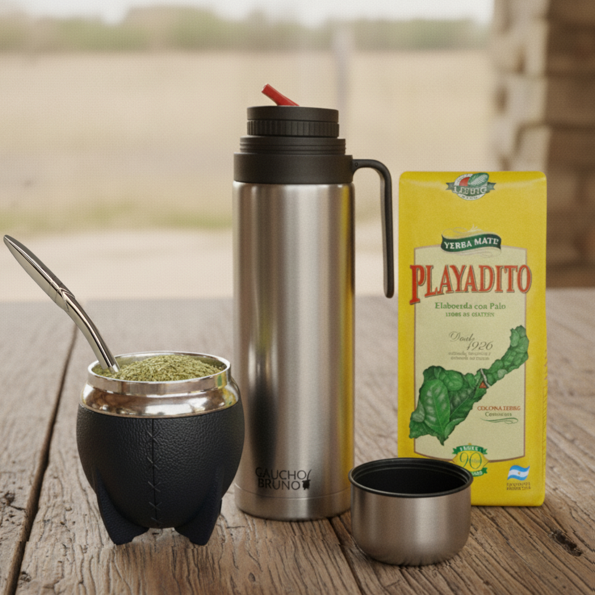 Argentine yerba mate kit