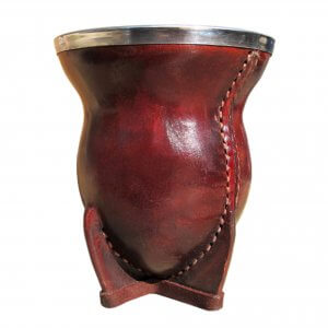 Uruguayan yerba mate gourd