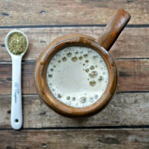 yerba mate latte