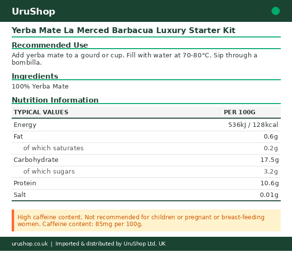Yerba Mate La Merced Barbacua Luxury Starter Kit - Image 8