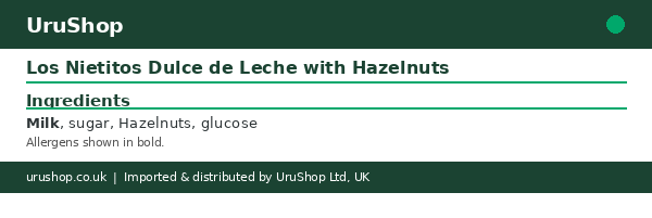 Los Nietitos Dulce de Leche with Hazelnuts - Image 2