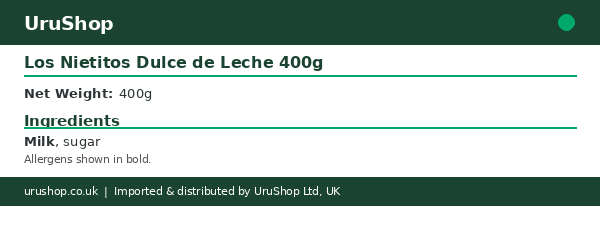 Los Nietitos Dulce de Leche 400g - Image 2