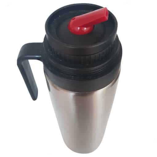 yerba mate flask with precision iconic red serving spout