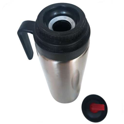 yerba mate flask with precision iconic red serving spout