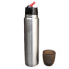 bullet yerba mate flask with red spout