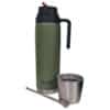 all-in-1 yerba mate flask with mate and bombilla