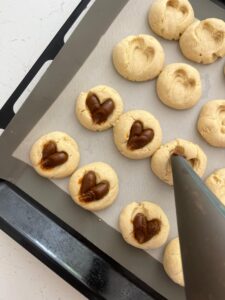 Dulce de Leche Thumbprint Cookies