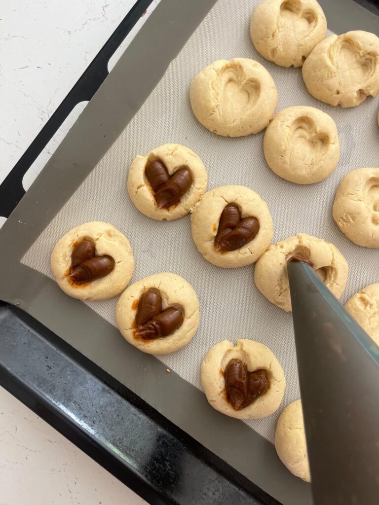 Dulce de Leche Thumbprint Cookies