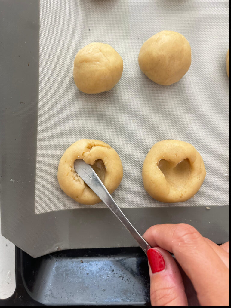 Dulce de Leche Thumbprint Cookies