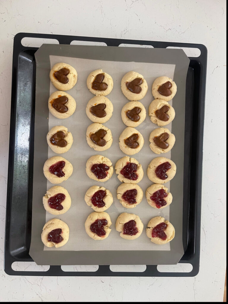 Dulce de Leche Thumbprint Cookies