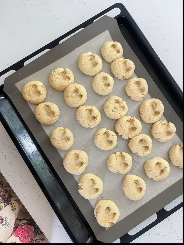 Dulce de Leche Thumbprint Cookies