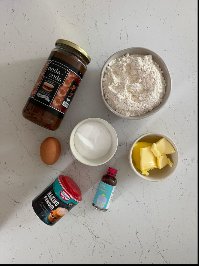 Dulce de Leche Thumbprint Cookies for Valentine’s Day | Made with Onda-Onda