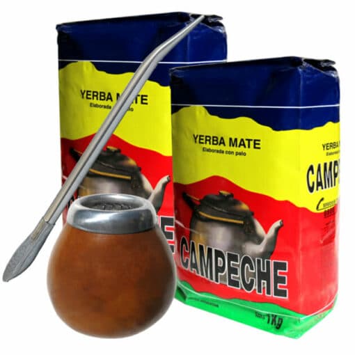 Economy Starter Kit 2kg Campeche Gourd & Bombilla