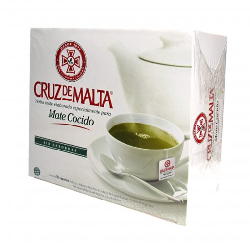 cruz de malta yerba mate tea bags