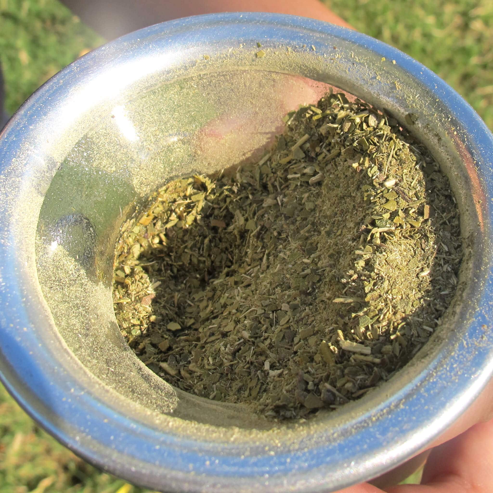 Yerba Mate Tea Traditional South American Infusion